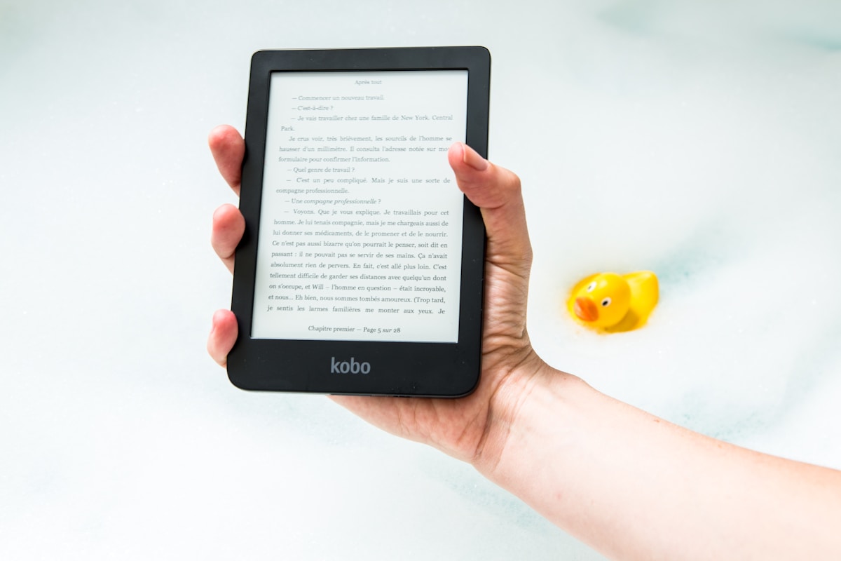 Reading in the bath